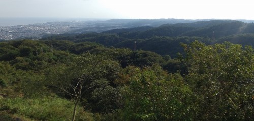 助川山から多賀地区を望む
